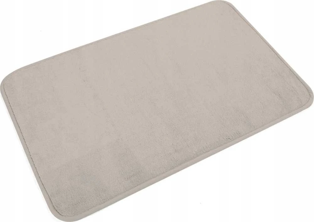 Douceur Dinterieur Interjero dizaino vonios kilimėlis 45x75cm pilkšvai rudas