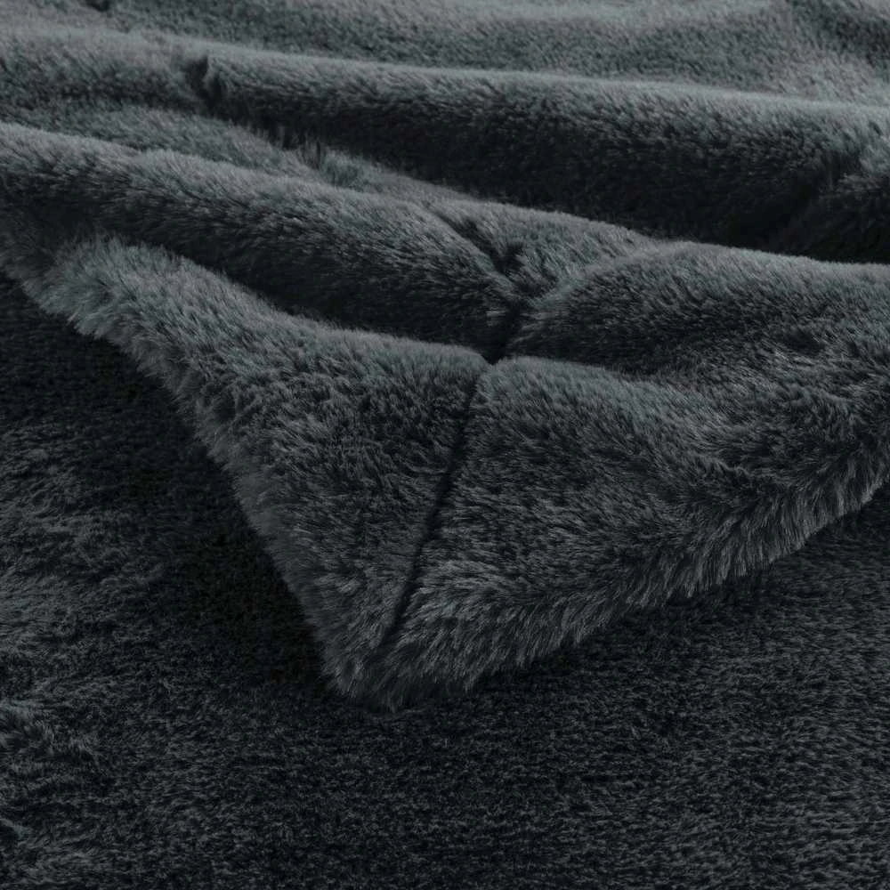 Douceur Dinterieur Interjero minkštumas Koc futrzak CARESSE, 125 x 150 cm