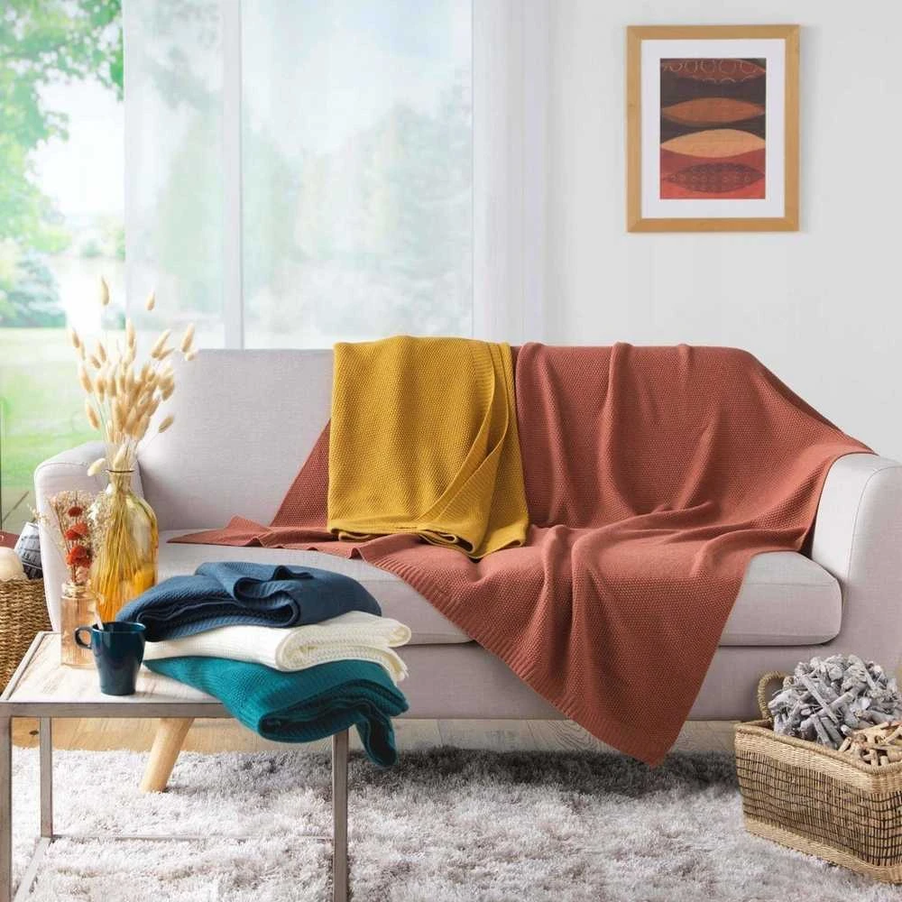 Douceur Dinterieur Narzuta TRICOTINE Interjero minkštumas, 125 x 150 cm