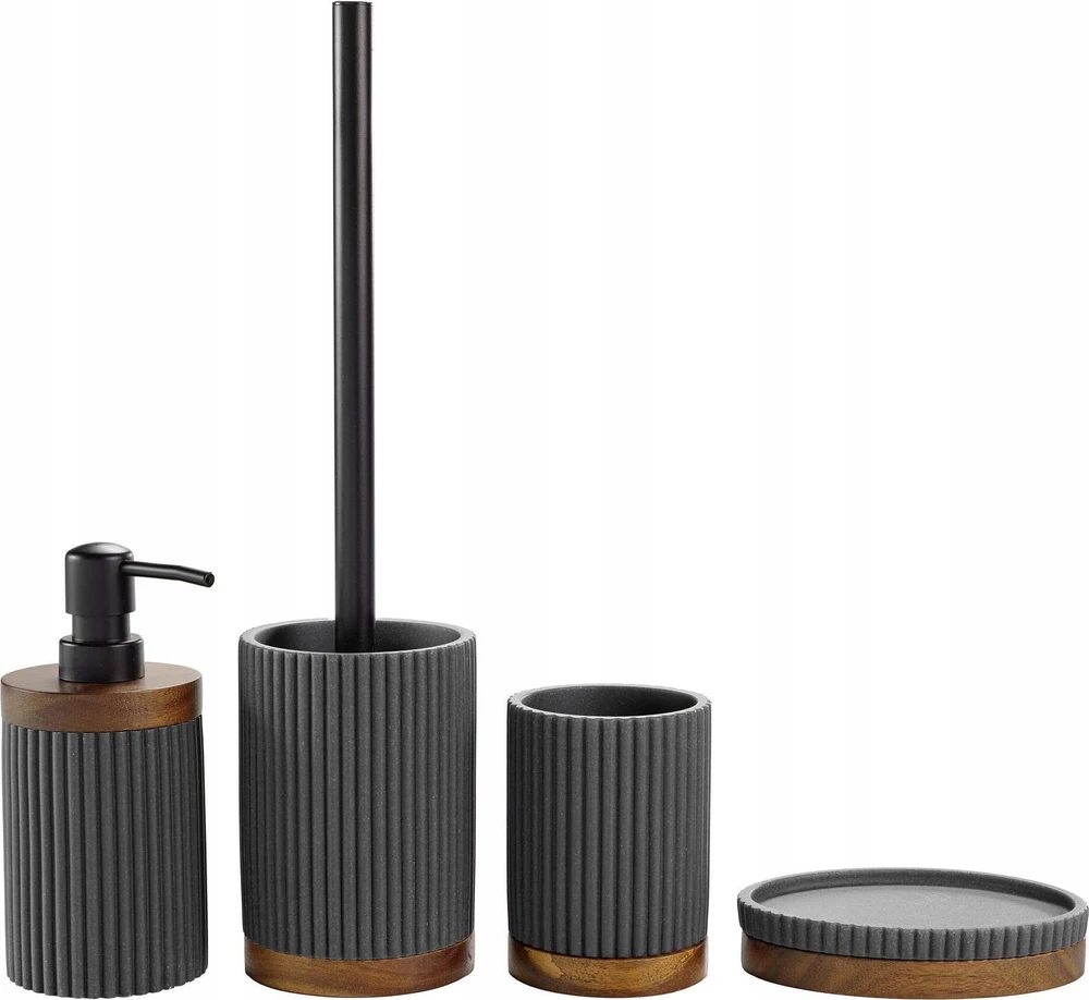 Douceur d`Interieur Ribbed tualeto šepetėlių stovas NIAGARA