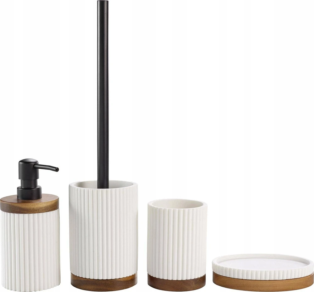Douceur d`Interieur Ribbed tualeto šepetėlių stovas NIAGARA