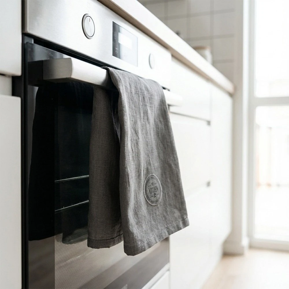 Douceur Dinterieur Orion Virtuvės šluostės Rinkinys 70x50 cm 2 vnt. Pilkos