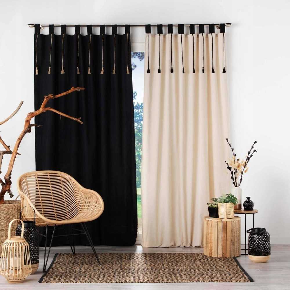 Douceur d`Interieur Užuolaidos ant FILINE šilko, daugiasluoksnė, 140 x 240 cm