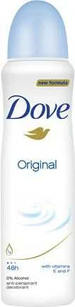 Dove Original antiperspirantas su šviesiai mėlynu dangteliu