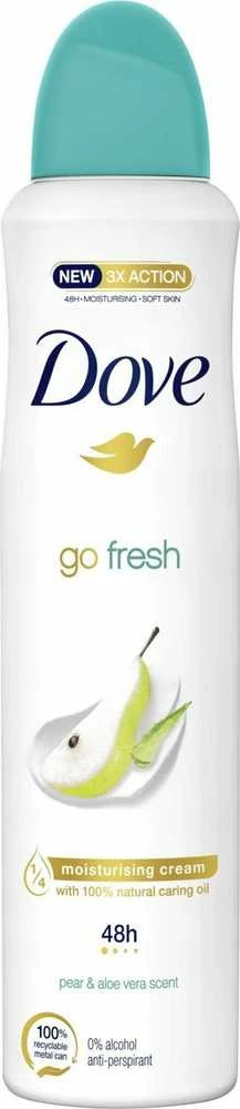 Dove Go Fresh Pear & Aloe Vera purškiklis 250 ml