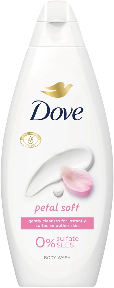 Dove Petal Soft Dušo želė Dušo želė