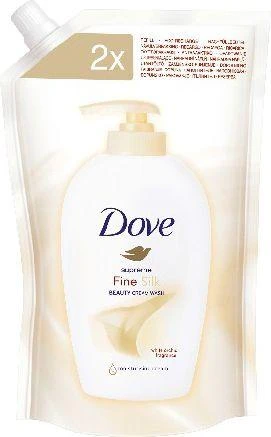 Skystas muilas DOVE Silk, 500 ml, PAPILDAS