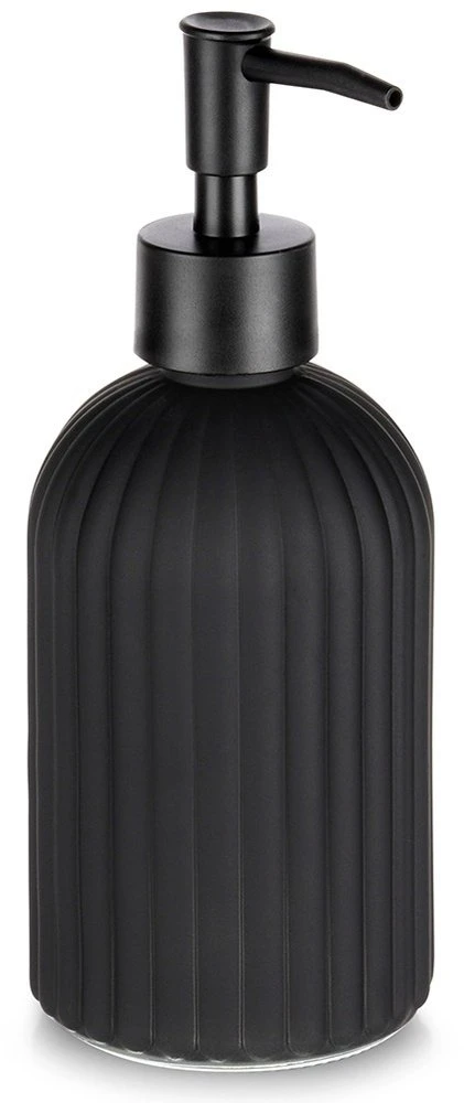 Aptel Vilde Stiklinis dozatorius muilui 400 ml Juodas
