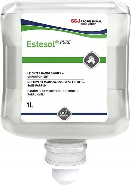 Multi muilo dozatorius Kremas muilas Estesol Lotion PURE Gėlių etiketė be Spalvos/Kvepalų iki Dispenser 1 l,1 l/fl