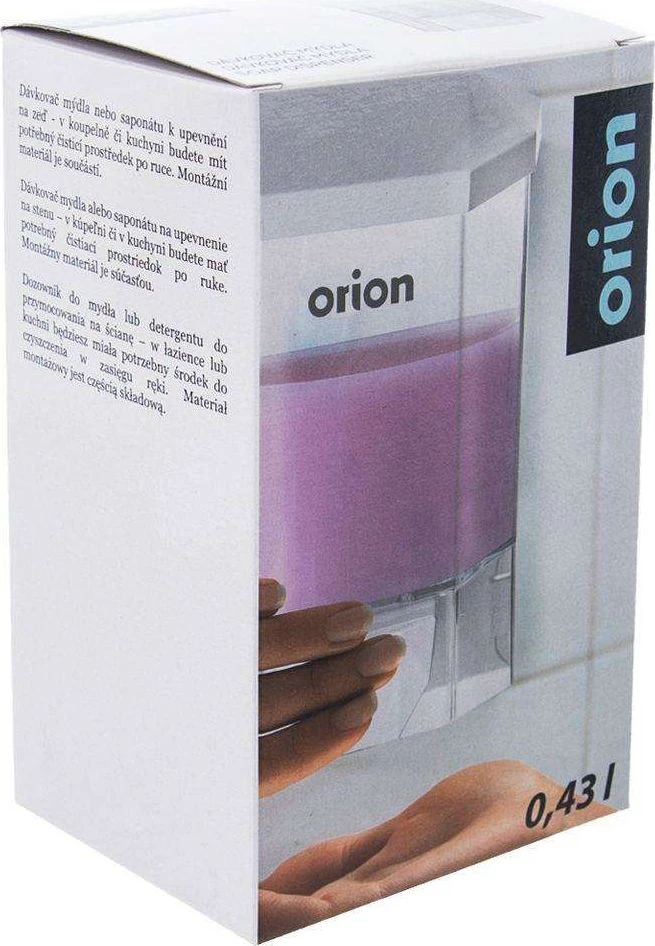 Orion Muilo dozatorius sieninis 430 ml