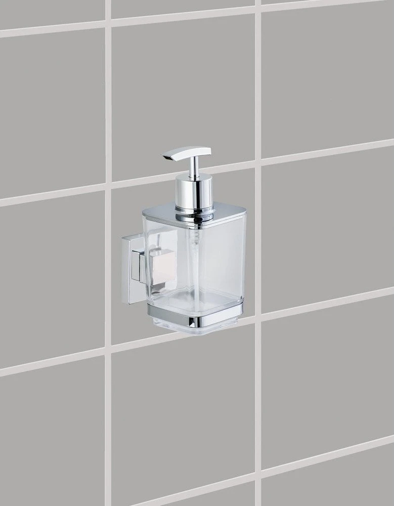 QUADRO muilo dozatorius, Vacuum-Loc nerūdijantis plienas - 340 ml, WENKO