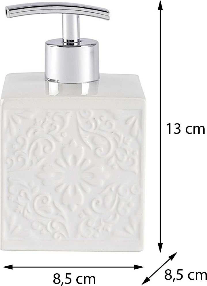 SOAP Dispenser CORDOBA Baltas - 500 ml, WENKO