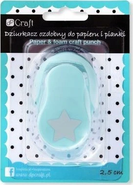 DP Craft DPCRAFT 2,5 cm žvaigždės popieriaus ir putplasčio dekoratyvinis perforatorius