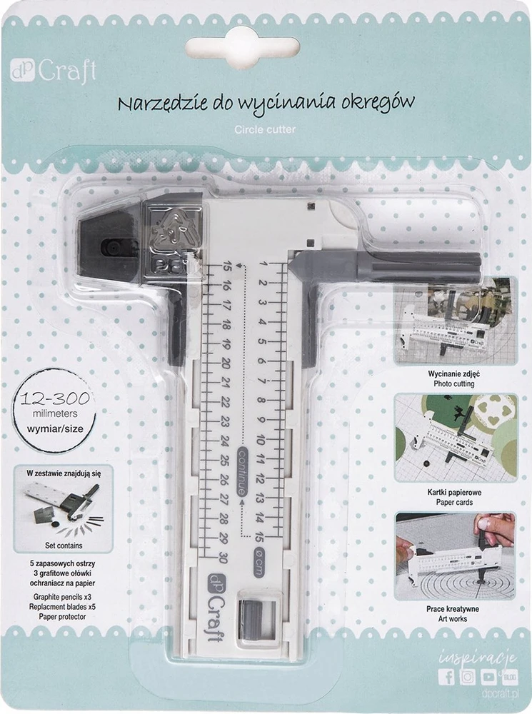 Dallprint Apskritimo pjaustytuvas 12-300mm