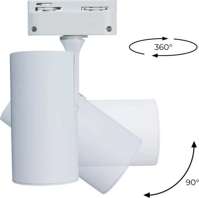 Lubinis šviestuvas Šviestuvų bėginė sistema DPM X-LINE, 60 W, 3x GU10