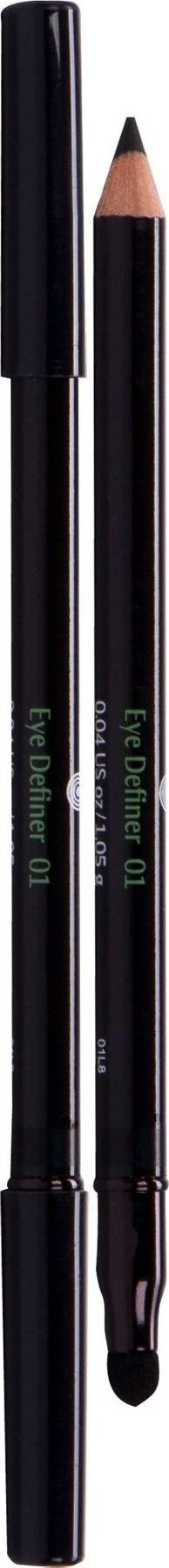 "Dr. Hauschka" akių apvadas "Eye Definer Juodas 01" 1,05g