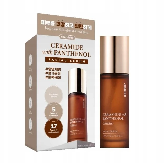 Dr. Hauschka Skin627 Regeneruojantis veido serumas su keramidais ir pantenoliu, 50 ml