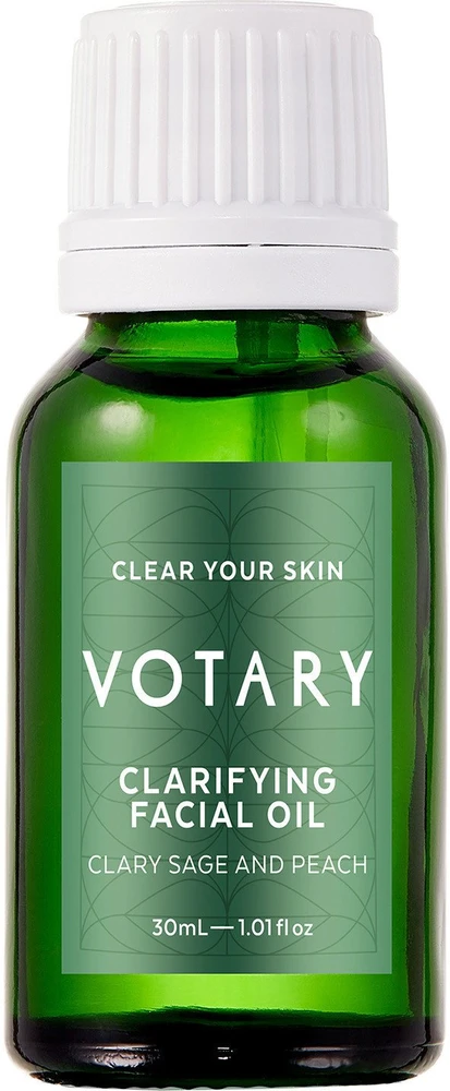 Votary, Votary, Clary Sage, Gaivinantis, Oil, For Face, 30 ml