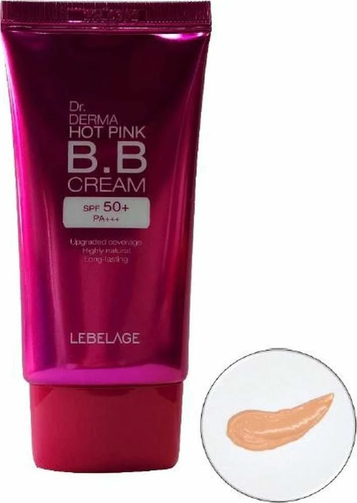 Dr Irena Eris Rožinė LEBELAGE BB kremas SPF 50+ Dr. Derma Hot Rožinė 30 ml