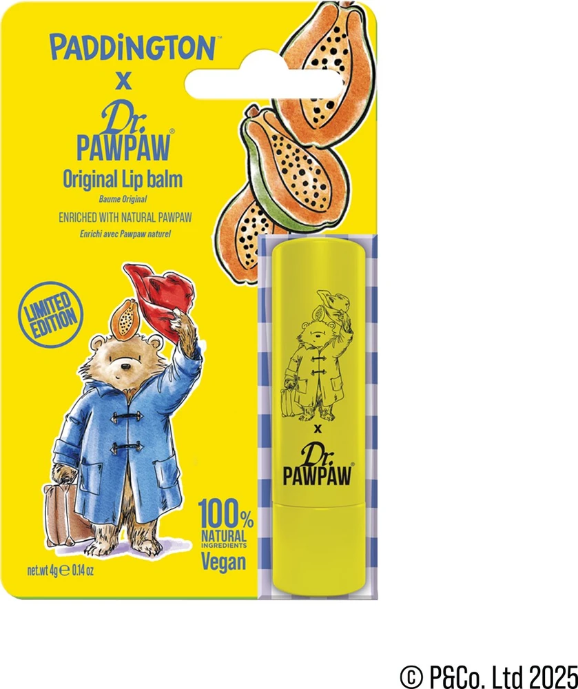 Dr. PawPaw Paddington Bear Original Balm Vegan Lūpų balzamas, 4 g