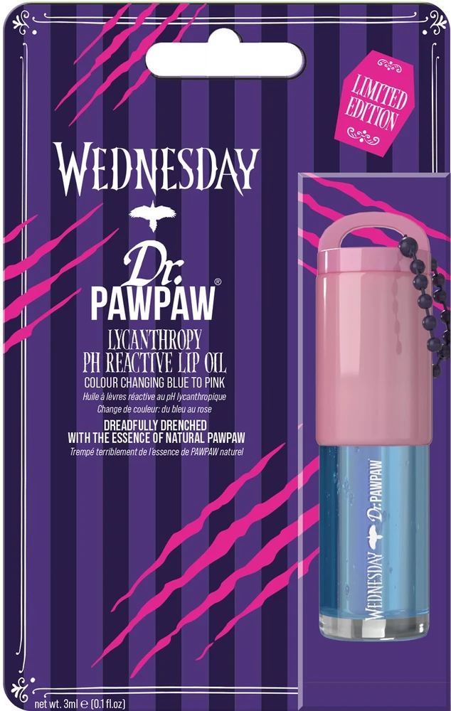 Dr Pawpaw DR.PAWPAW spalvą keičiantis lūpų aliejus, WEDNESDAY, 3ml