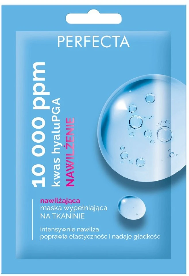 Sante Perfecta 10 000 ppm drėkinamoji užpildanti veido kaukė ant audinio, 20 ml