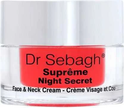 Dr Sebagh Supreme Night Secret Firming Night Kreminis naktinis veido kremas, 50 ml
