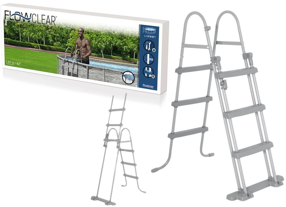 Bestway Baseino kopėčios 107 cm