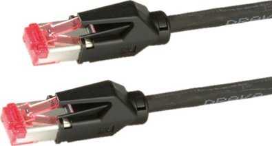 Draka Draka Secomp DRAKA UC900 SS27 - Patch- Kabelis - RJ- 45 (M) - RJ- 45 (M) - 1 m - poros metalinėje folijoje (PiMf) - CAT 6e, lygus, be halogenų - juodas (2016-05-21)