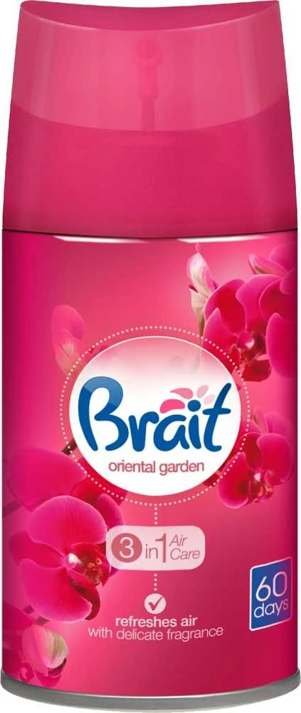 Automatinio oro gaiviklio pakeitimas Brait Oriental Garden 250ml