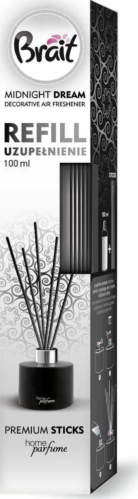 Dramers Dekoratyvinio oro gaiviklio papildymas BRAIT Midnight Dream 100ml