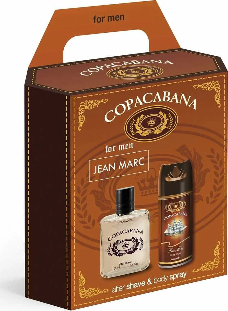 Dramers Jean Marc Copacabana rinkinys vyrams (aftershave 100ml / deo 150ml)