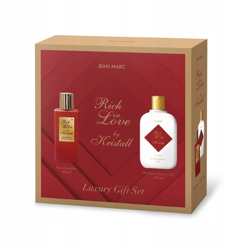 Dramers Jean Marc Rich In Love rinkinys moterims (EDP 100ml / dušo gelis 250ml)