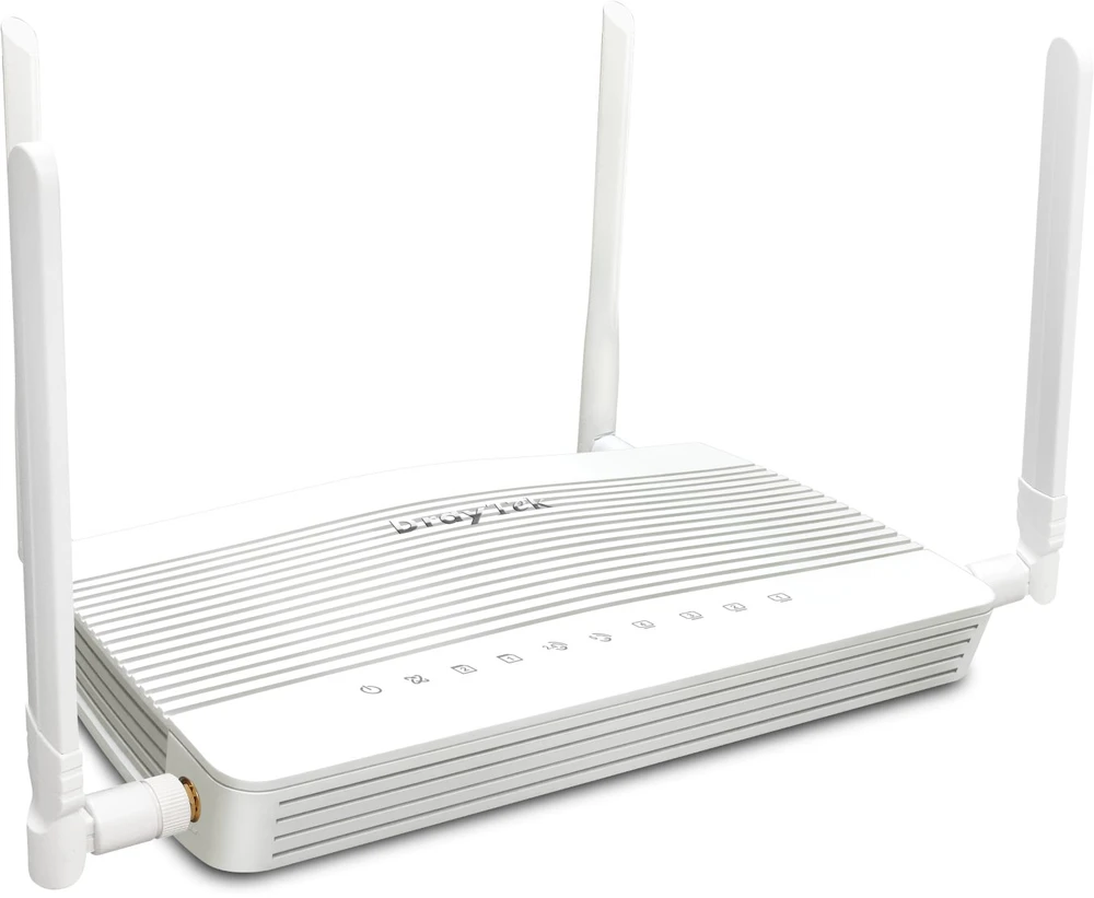 DRAYTEK Vigor C510ax Maršrutizatorius 5G WiFi 6 3000Mbps 16xVPN 4xPodsieci LAN 8xVLAN Firewall SPI WAN Failover