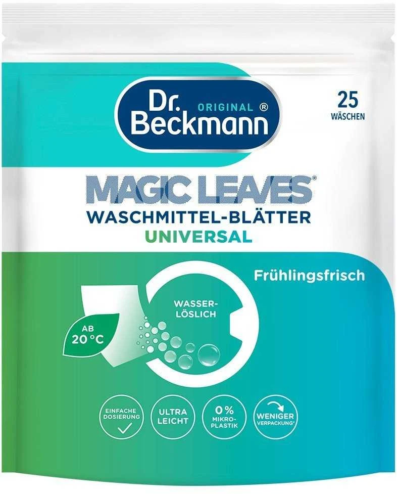 DR.BECKMANN Skalbimo servetėlės Dr. Beckmann Magic Leaves Universal,25vn