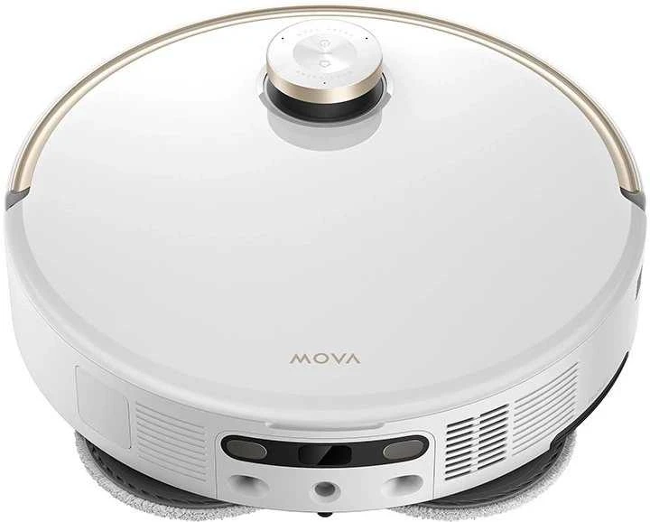 Dulkių siurblys - robotas MOVA V50 Ultra Complete, baltos spalvos
