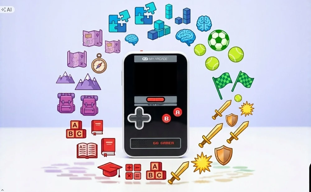 MY ARCADE Mano Arcade Go Gamer Classic 300 Žaidimų