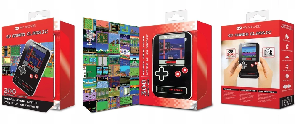 MY ARCADE Mano Arcade Go Gamer Classic 300 Žaidimų