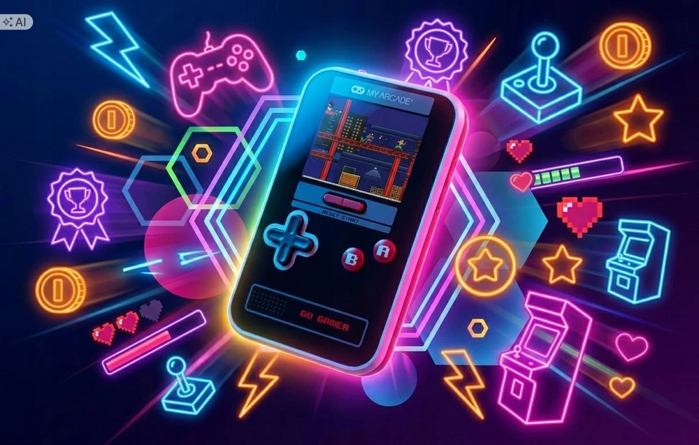 MY ARCADE Mano Arcade Go Gamer Classic 300 Žaidimų