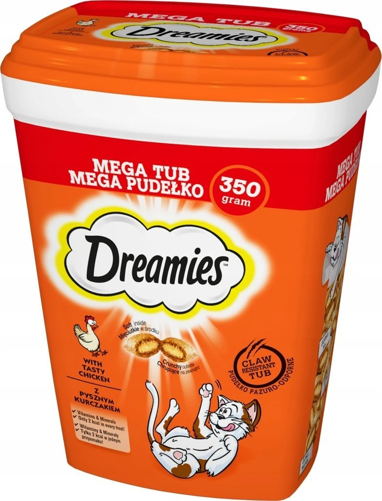 Skanėstas katėms DREAMIES, 350 g