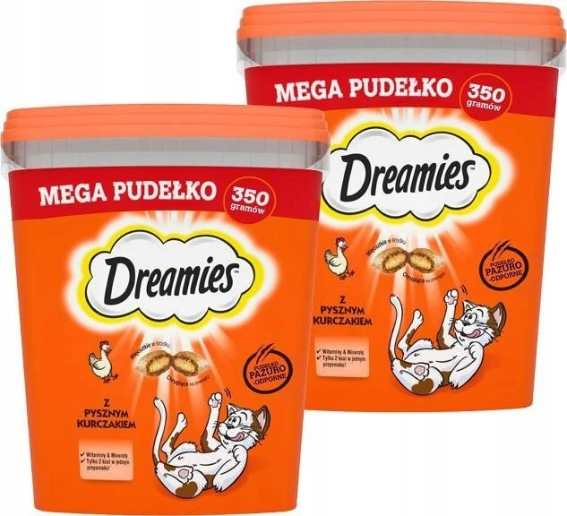 Skanėstas katėms DREAMIES, 350 g