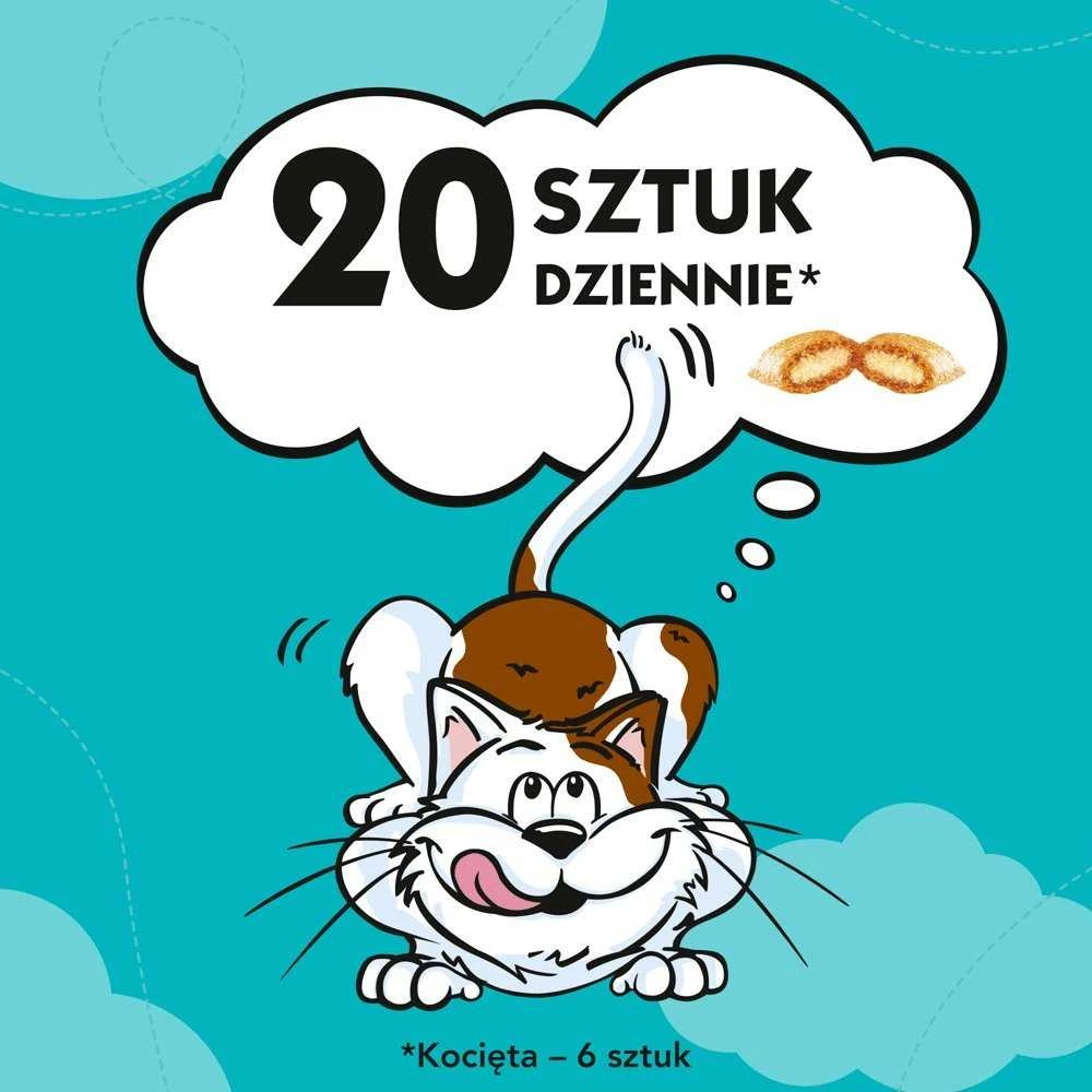 Kačių skanėstai - DREAMIES su katžole 60 g
