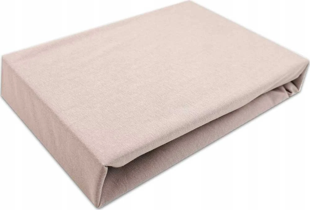 Drėgmei atspari vaikiška bambukinė paklodė Matex 70x140, smėlio sp.