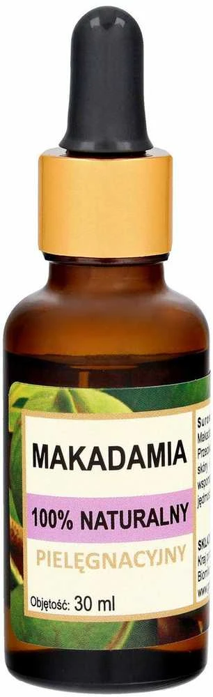 Makadamia BIOMIKA 100% Natural Macadamia Oil - rūpestingas 30ml