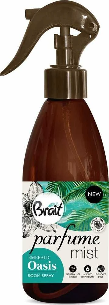 Skystas purškiamas oro gaiviklis BRAIT Parfumed Mist Emerald Oasis 325ml