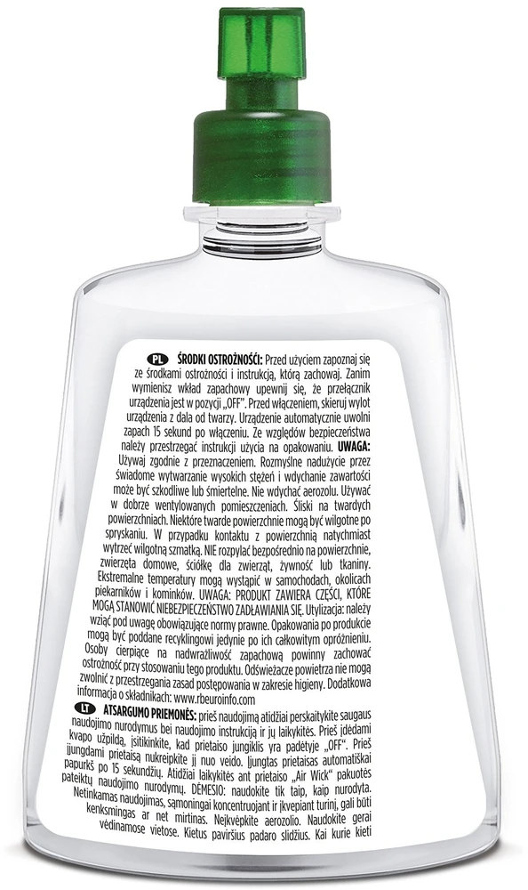 Air Wick 24/7 Active Fresh Balti žiedai – Įdėklas automatiniam oro gaivikliui 228 ml (610315)