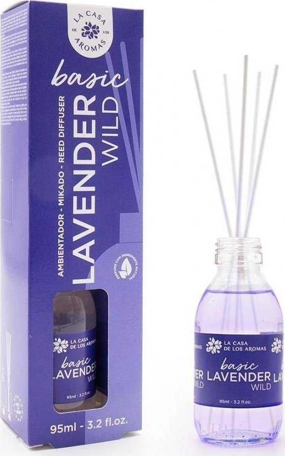 La Casa de los Aromas Basic Lavender Wild kvapų lazdelės 95ml