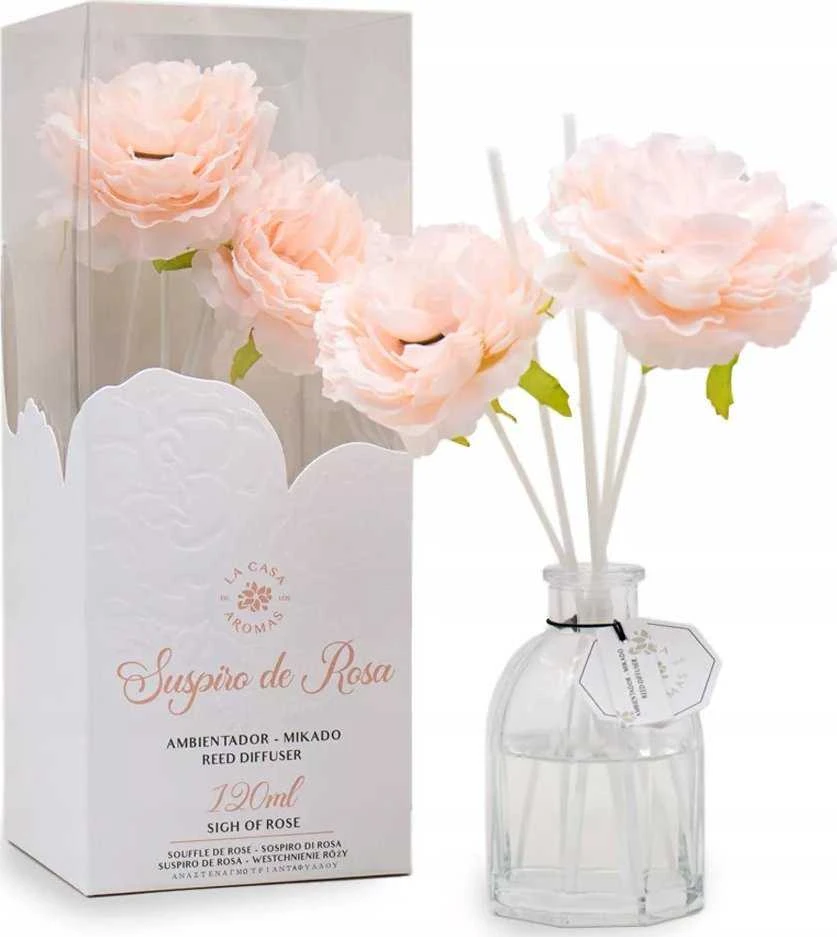 La Casa de los Aromas Gėlėmis kvepiančios lazdelės Sigh of a Rose 120ml