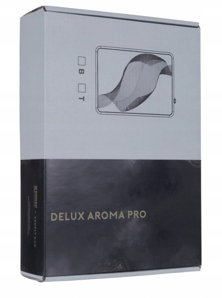 Drėkintuvas Kvapų difuzorius Candly&Co DONAU PROFESSIONAL elektrinis difuzorius iš CANDLY&CO Delux Aroma Pro antracito spalvos
