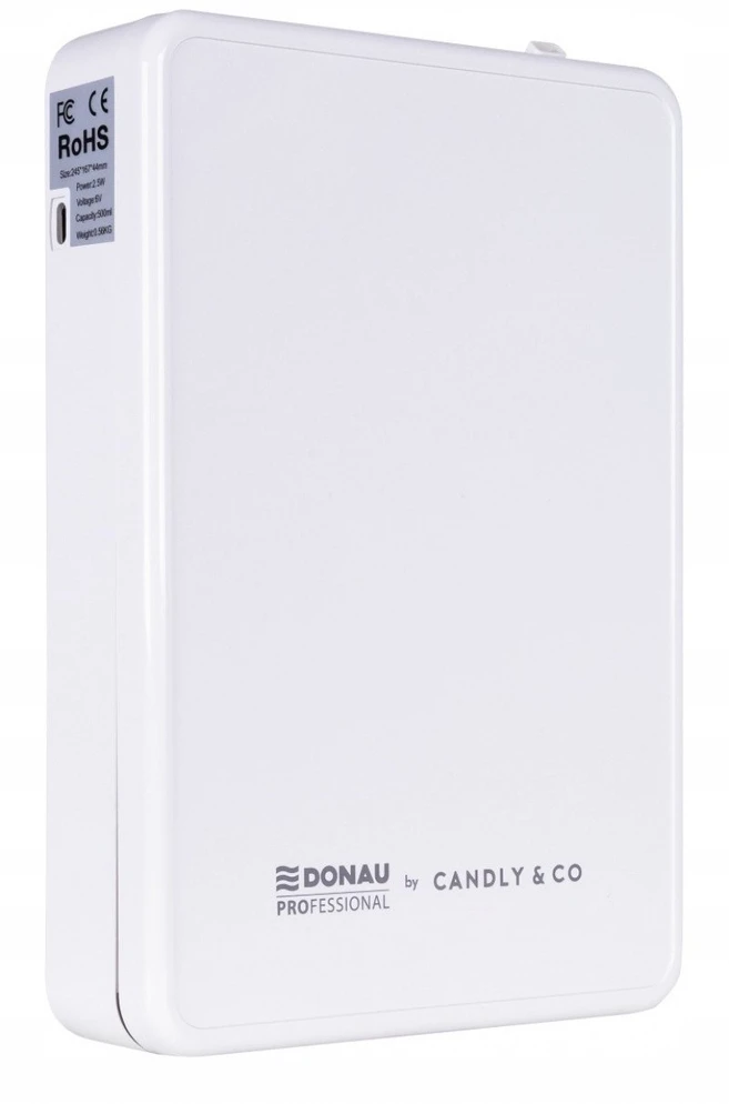 Drėkintuvas Kvapų difuzorius Candly&Co DONAU PROFESSIONAL elektrinis difuzorius iš CANDLY&CO Delux Aroma Pro, baltas